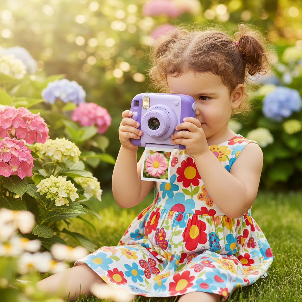 Appareil photo enfant mauve Colorplay - nouvelle photo