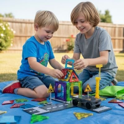 Jeu de construction magnétique | Créatif Éducatif - JOUET - PRO