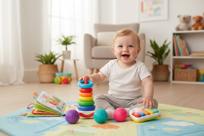 Jouets Éducatifs Bébé 1 An : Meilleurs Jeux Éveil 12 Mois | Éveil Malin