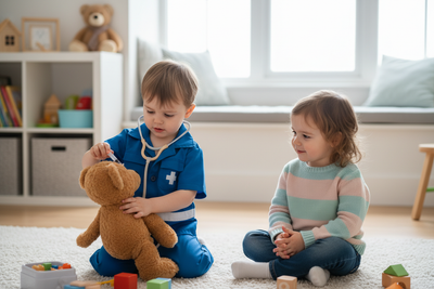 Comment les Jeux de Rôle Développent l'Empathie chez les 3-5 ans