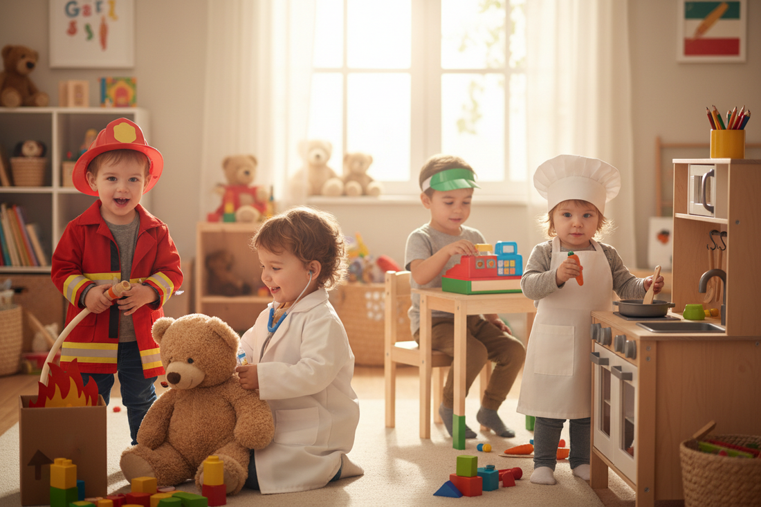 Jeu de Rôle en Petite Enfance : Pilier du Développement de l'Enfant (0-6 Ans)
