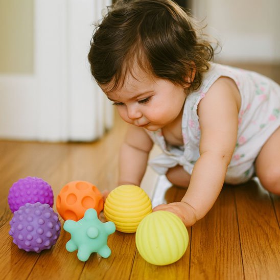 Balle sensorielle bébé