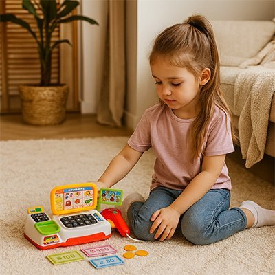 Caisse enregistreuse jouet | Edukids Interactive - JOUET - PRO