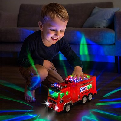 Camion pompier jouet | Echelle Sonore - JOUET - PRO