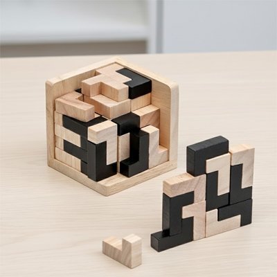 Casse tête en bois 
