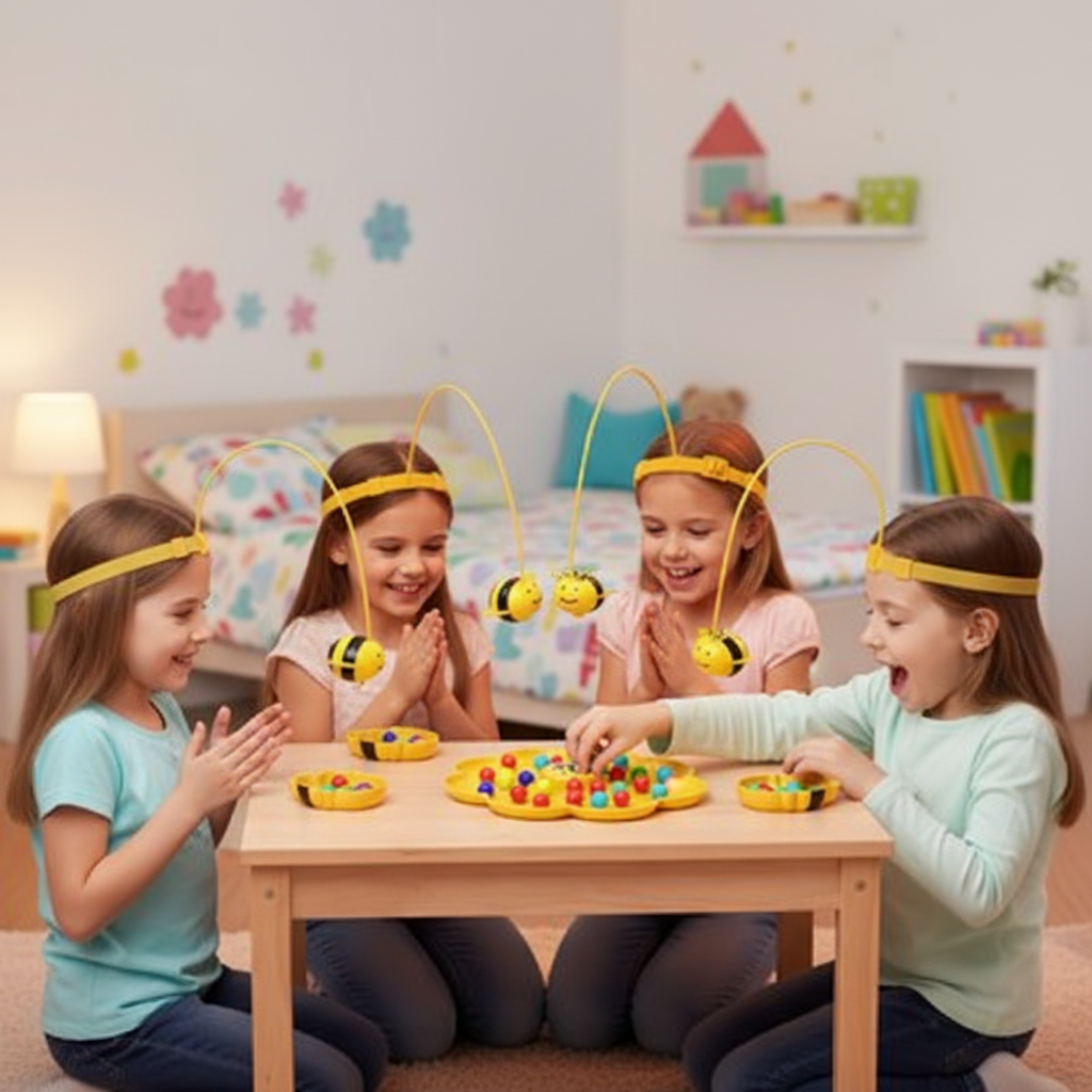 Enfants jouant à La Ruche des Abeilles - nouvelle image