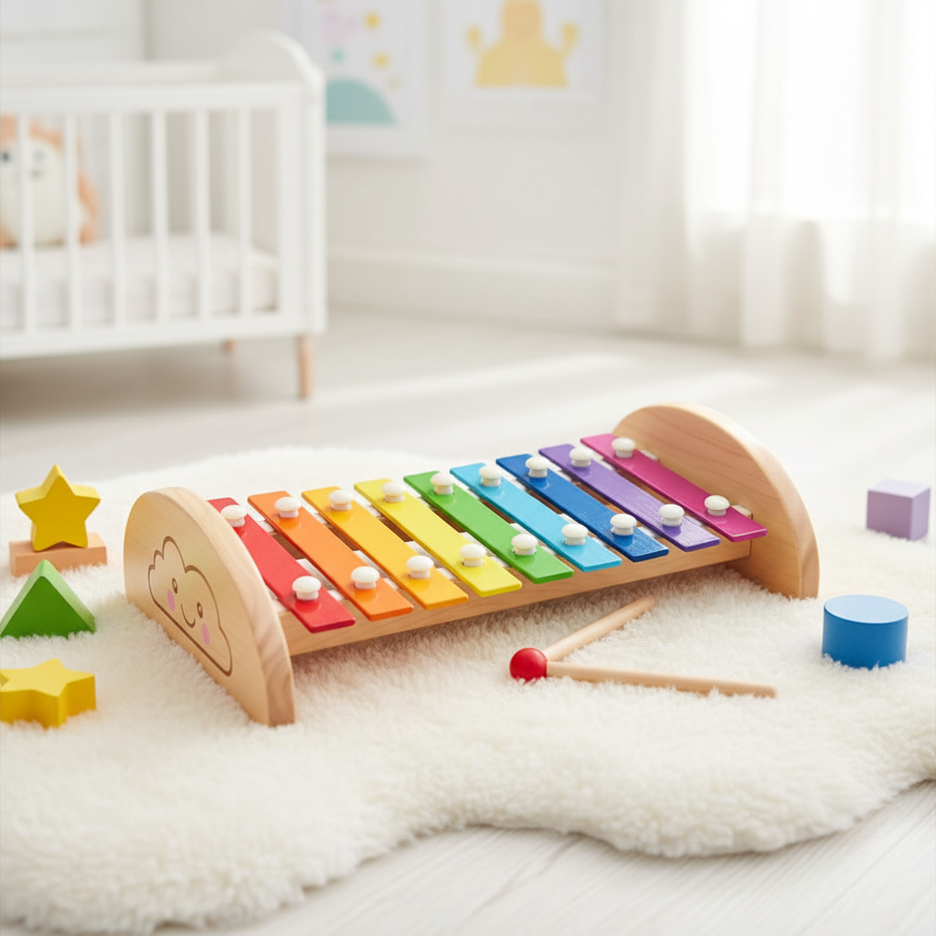 Xylophone musical coloré pour bébés