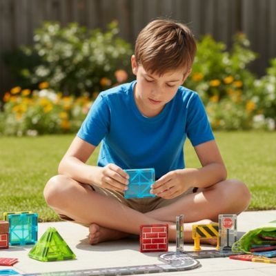 Jeu de construction magnétique | Créatif Éducatif - JOUET - PRO