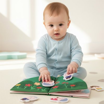 Livre bebe en tissus 