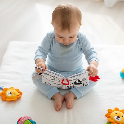Livre bebe en tissus 