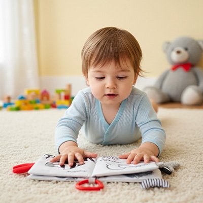 Livre bebe en tissus 