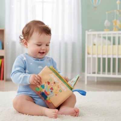 Livre bebe en tissus 