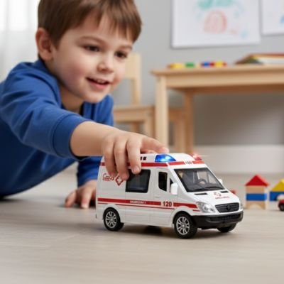Petite voiture jouet 