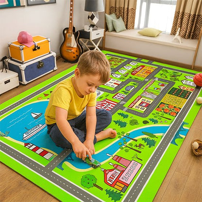Tapis circuit voiture